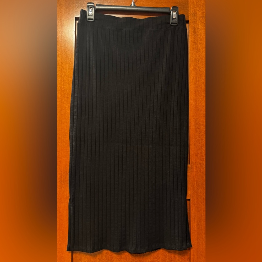 Eileen Fisher Black Pencil Skirt